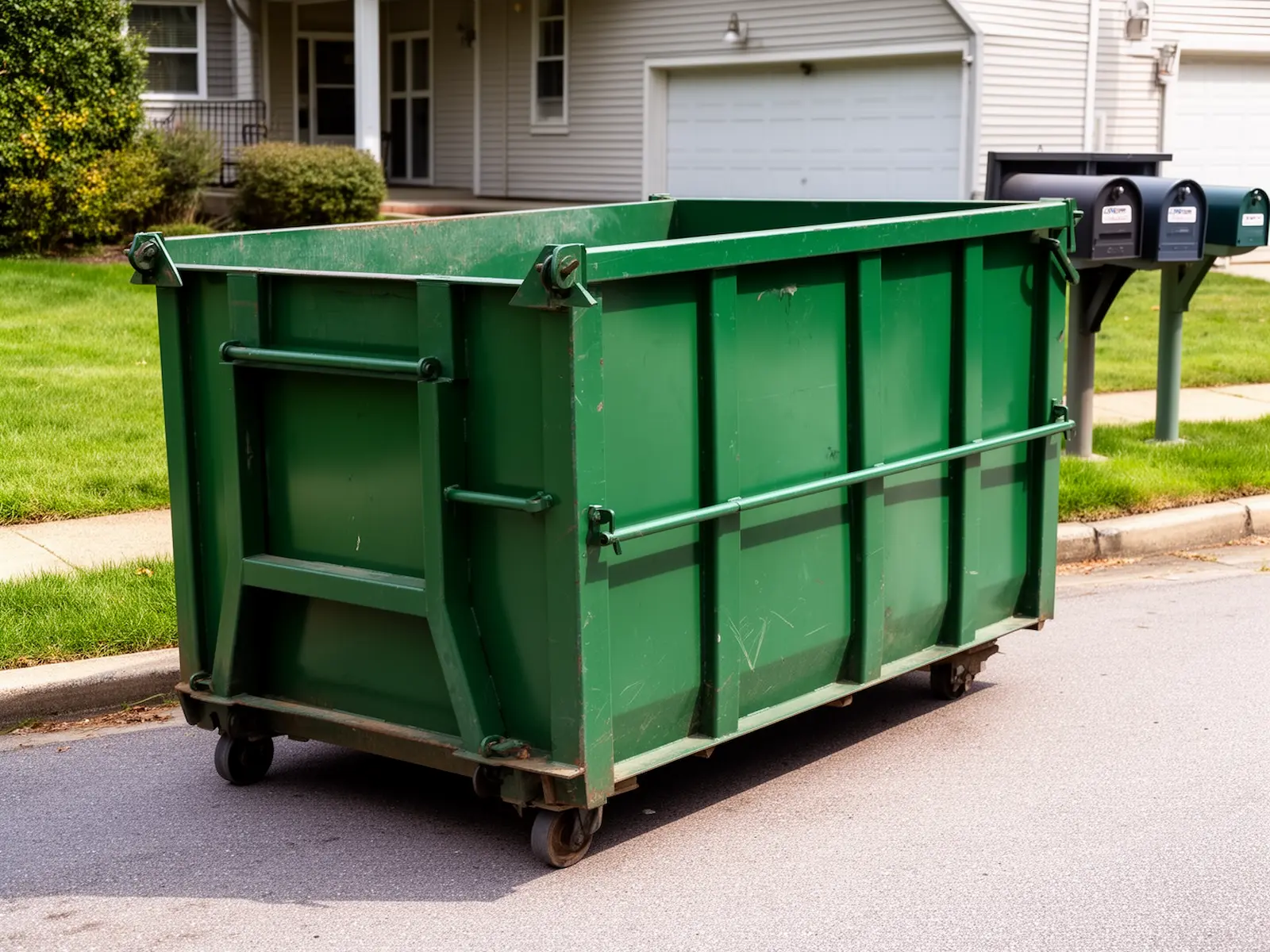 Roll-off dumpster from Thistle Hill Dumpsters in Kansas City, KS